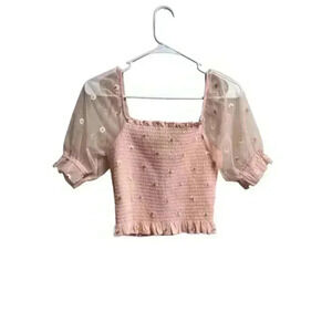 Alter’d State‎ Smocked Crop Top